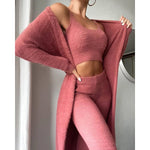 Cotton Plush Lounge Set