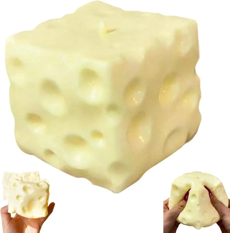 Square Cheese Ball Squishy Toy